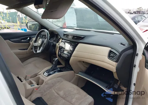 2017 Nissan Rogue Sv из США, поврежденный, VIN JN8AT2MT3HW153853